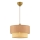 ECHO pendant lamp 1xE27/60W/230V beige