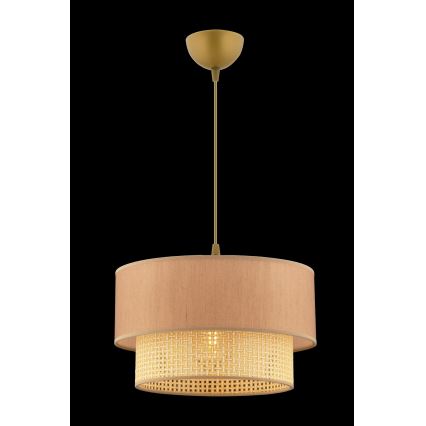 ECHO pendant lamp 1xE27/60W/230V beige