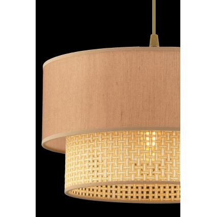 ECHO pendant lamp 1xE27/60W/230V beige