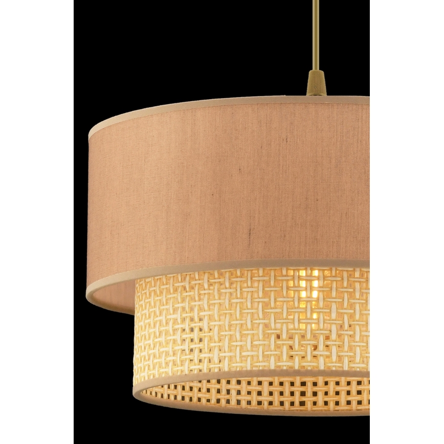 ECHO pendant lamp 1xE27/60W/230V beige