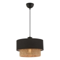ECHO pendant lamp 1xE27/60W/230V black/brown