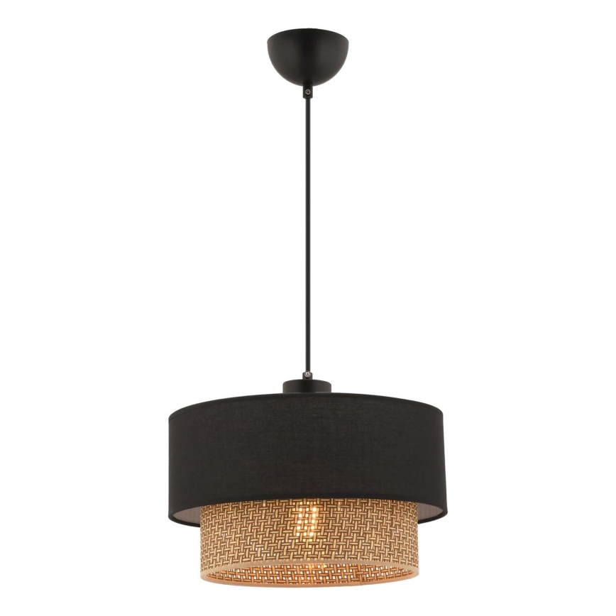 ECHO pendant lamp 1xE27/60W/230V black/brown