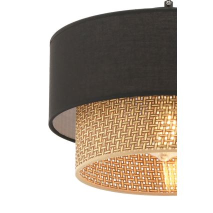 ECHO pendant lamp 1xE27/60W/230V black/brown