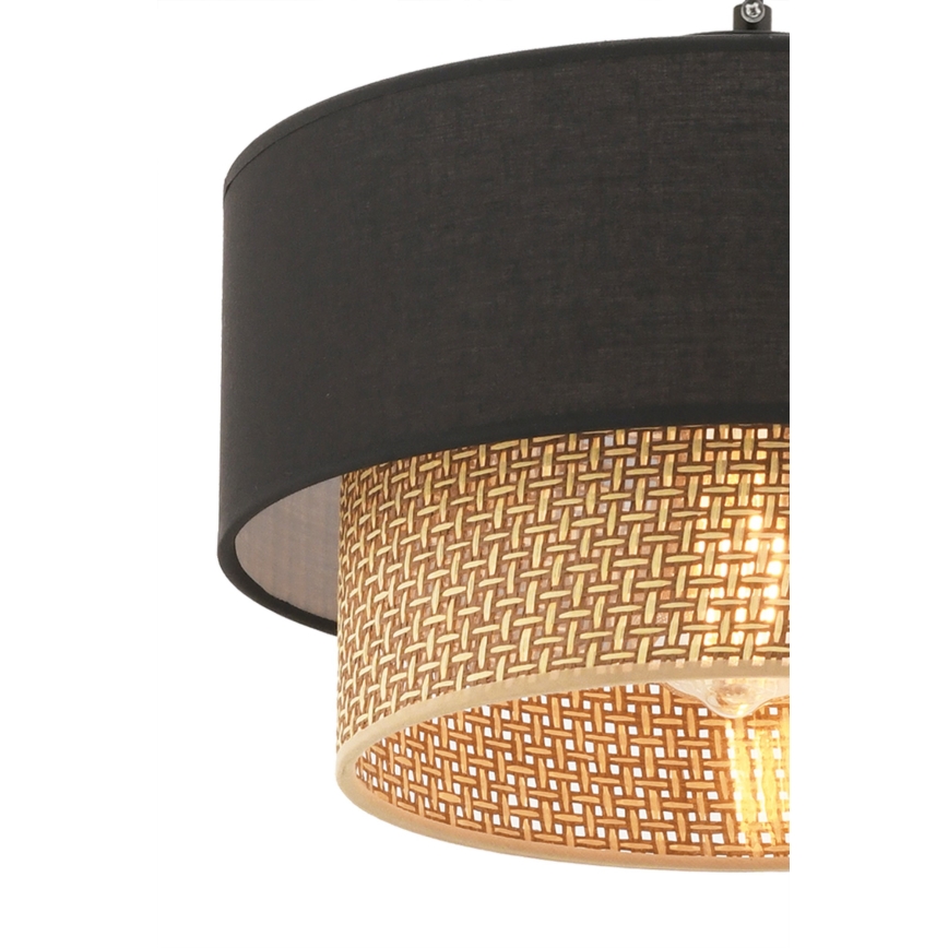 ECHO pendant lamp 1xE27/60W/230V black/brown
