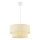 ECHO pendant lamp 1xE27/60W/230V cream