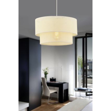 ECHO pendant lamp 1xE27/60W/230V cream