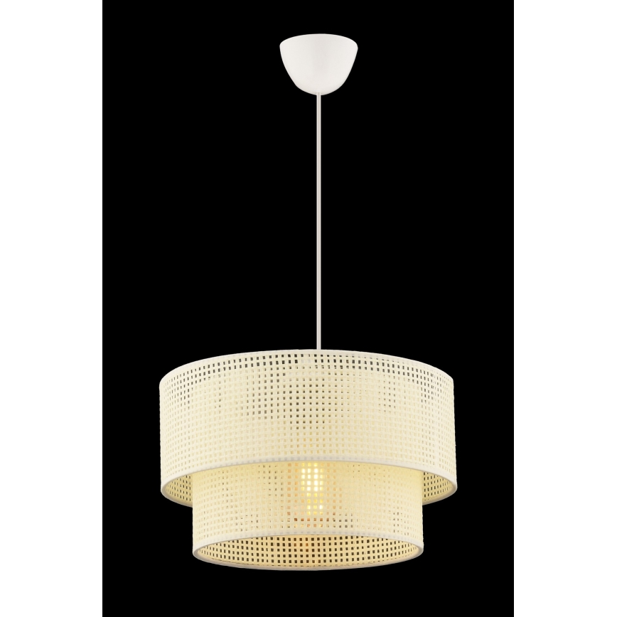 ECHO pendant lamp 1xE27/60W/230V cream