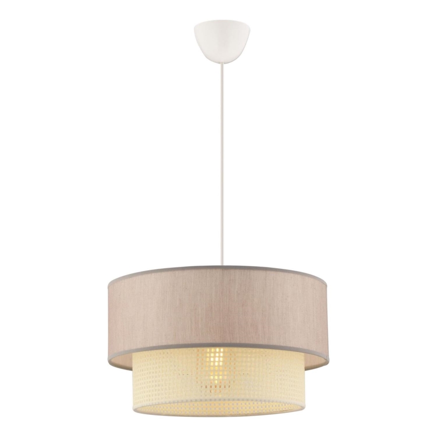 ECHO pendant light 1xE27/60W/230V beige/cream
