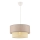 ECHO pendant light 1xE27/60W/230V beige/cream
