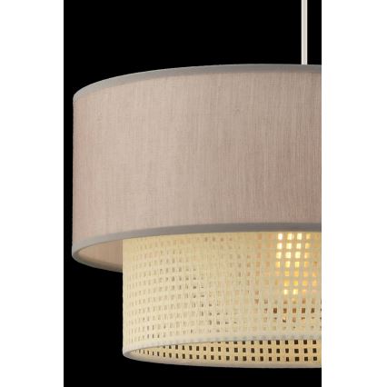 ECHO pendant light 1xE27/60W/230V beige/cream