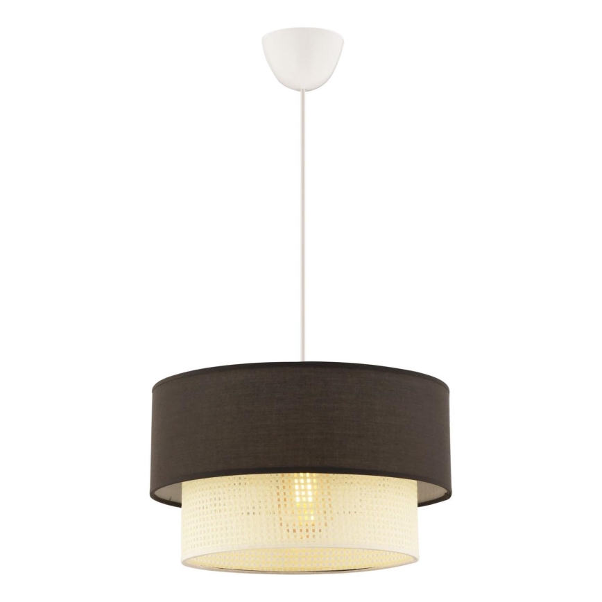 ECHO pendant light 1xE27/60W/230V brown/cream