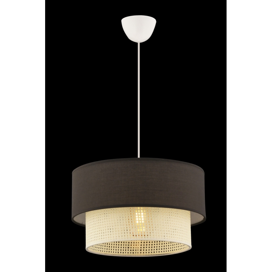 ECHO pendant light 1xE27/60W/230V brown/cream