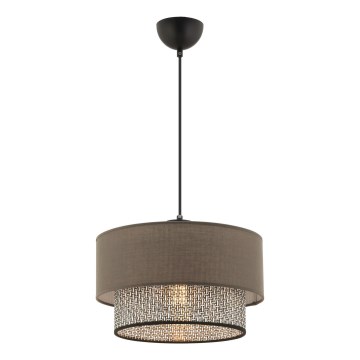 ECHO pendant light 1xE27/60W/230V brown/grey
