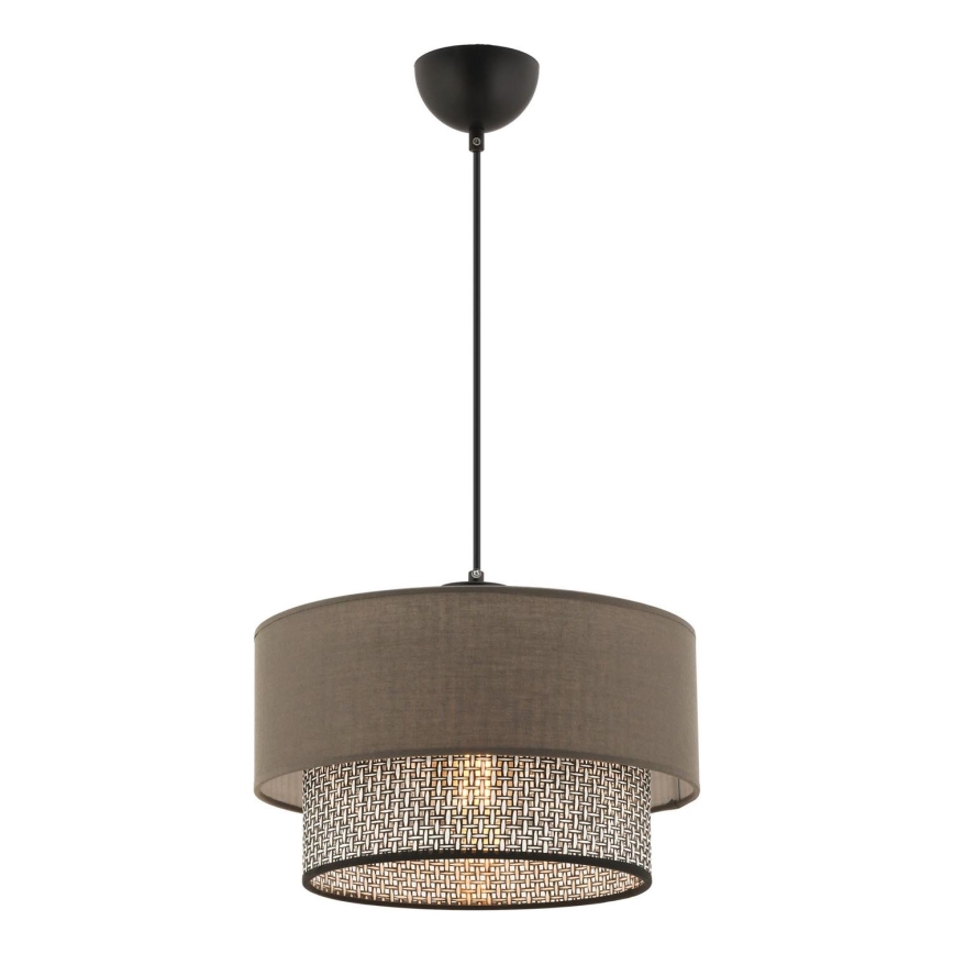ECHO pendant light 1xE27/60W/230V brown/grey