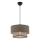 ECHO pendant light 1xE27/60W/230V brown/grey