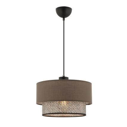 ECHO pendant light 1xE27/60W/230V brown/grey