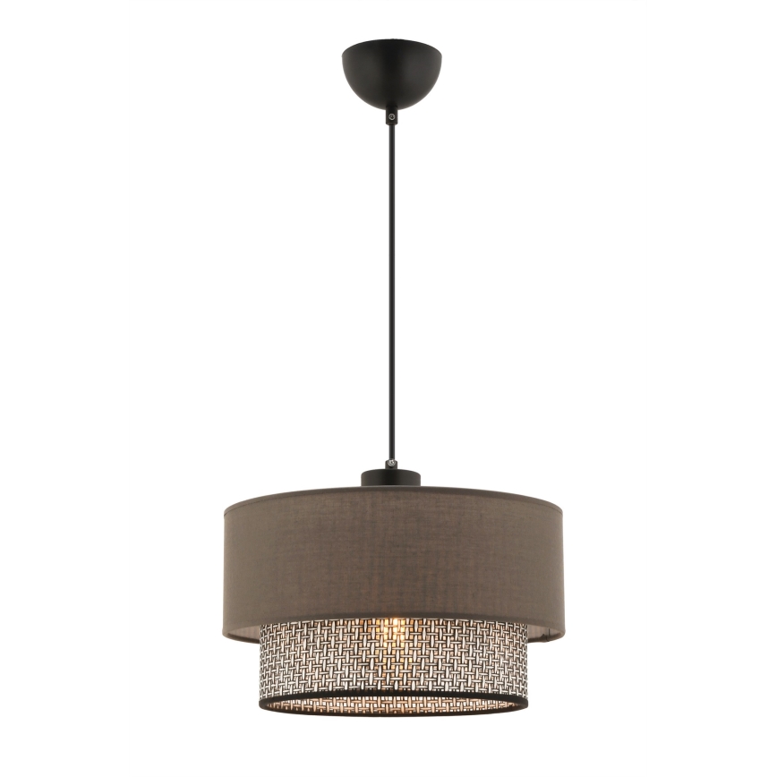 ECHO pendant light 1xE27/60W/230V brown/grey