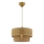 ECHO Pendant Light 1xE27/60W/230V Brown