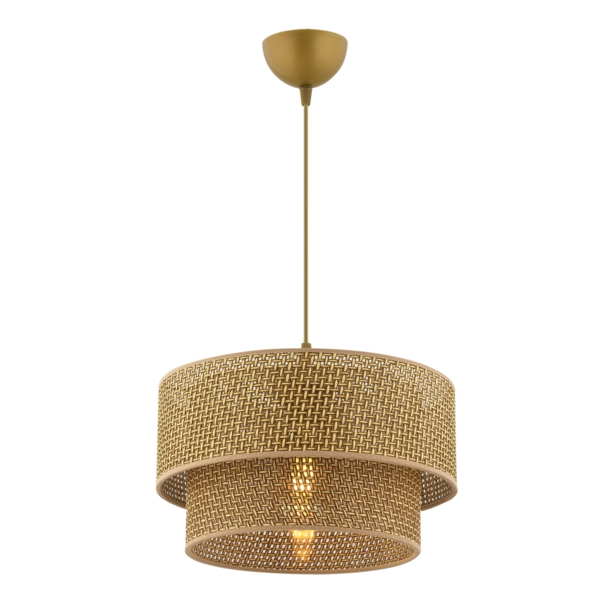 ECHO Pendant Light 1xE27/60W/230V Brown