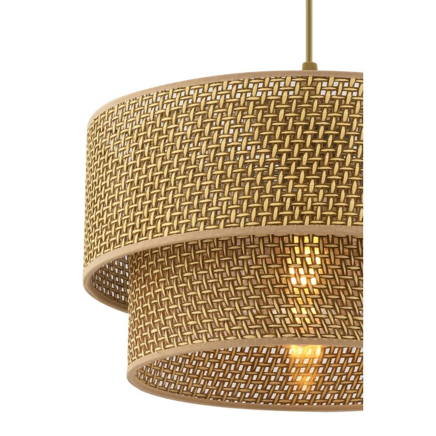 ECHO Pendant Light 1xE27/60W/230V Brown