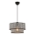 ECHO pendant light 1xE27/60W/230V grey/black