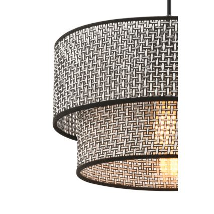 ECHO pendant light 1xE27/60W/230V grey/black