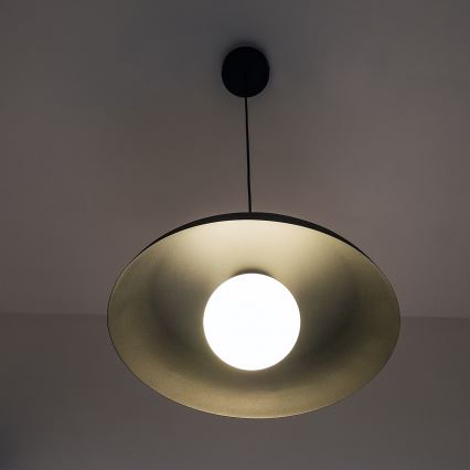 ECLIPSE Cable Pendant Light 1xE27/15W/230V, Black