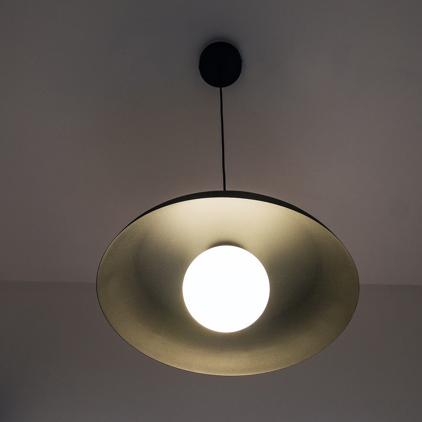 ECLIPSE Cable Pendant Light 1xE27/15W/230V, Black