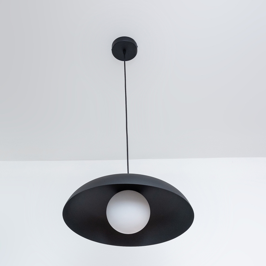ECLIPSE Cable Pendant Light 1xE27/15W/230V, Black