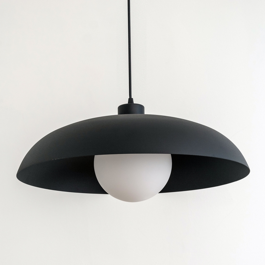 ECLIPSE Cable Pendant Light 1xE27/15W/230V, Black