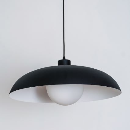 ECLIPSE cable pendant light 1xE27/15W/230V black/white