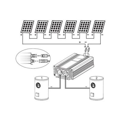 ECO Solar Boost Evo MPPT-4000 4kW solar inverter for water heating