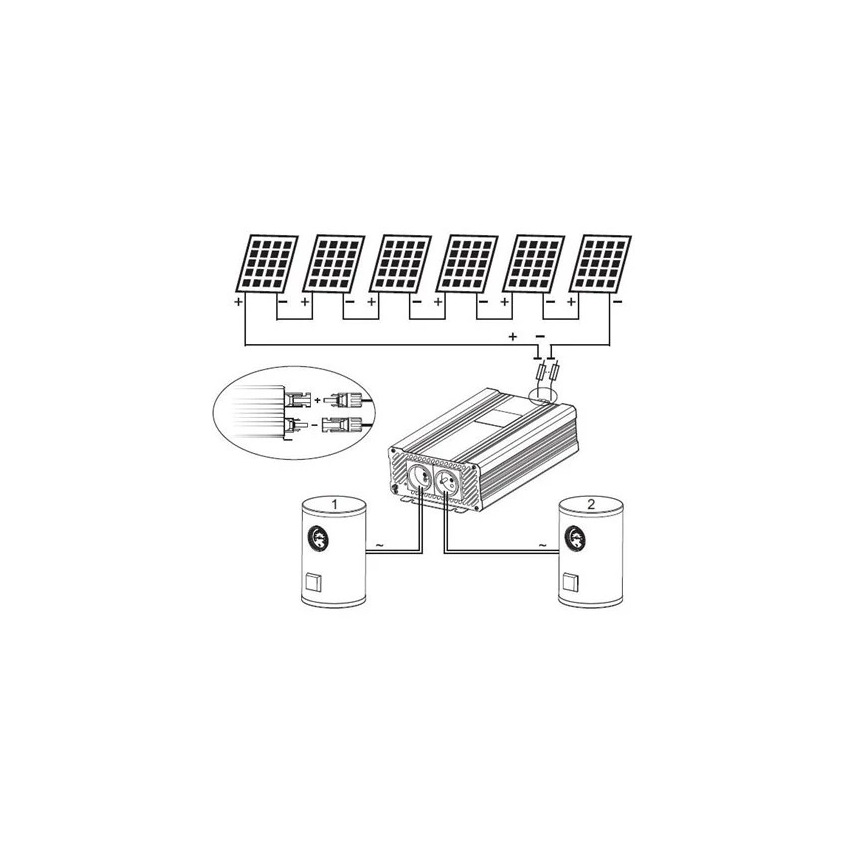 ECO Solar Boost Evo MPPT-4000 4kW solar inverter for water heating