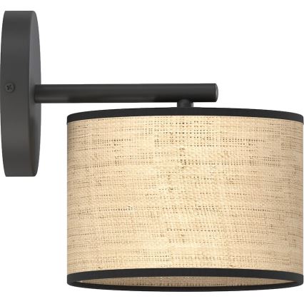ECO Wall Lamp 1xE27/15W/230V Beige/Rattan