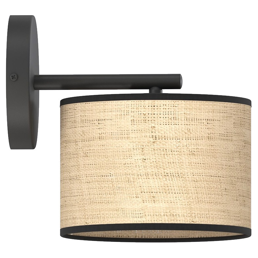 ECO Wall Lamp 1xE27/15W/230V Beige/Rattan