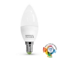 ECOLINE C37 LED Bulb E14, 7W, 230V, 3000K, CRI 92 - BRILAGI
