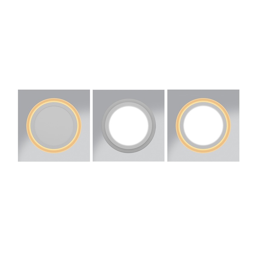 LED suspended ceiling light DUO LED/18W/230V + LED/6W