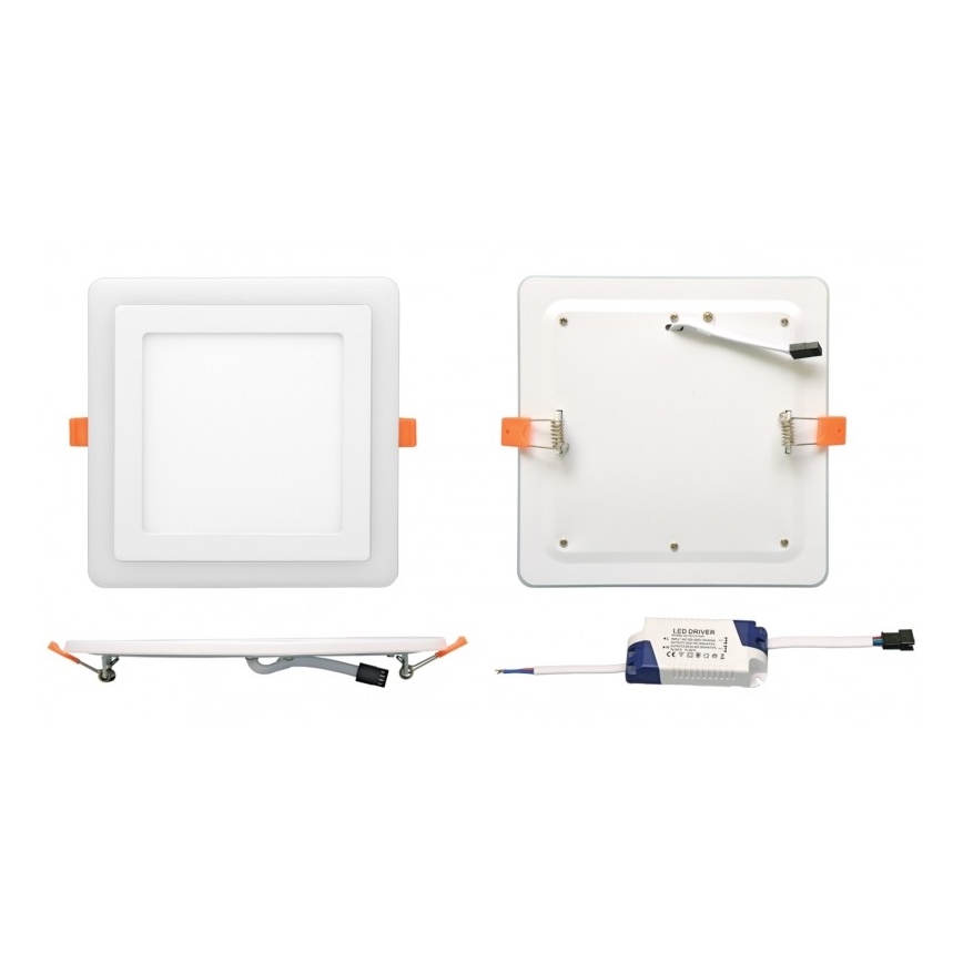 LED Suspended ceiling light  DUO LED/6W/230V + LED/3W