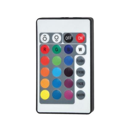 LED RGB strip 5 m LED/72W/230V + remote control
