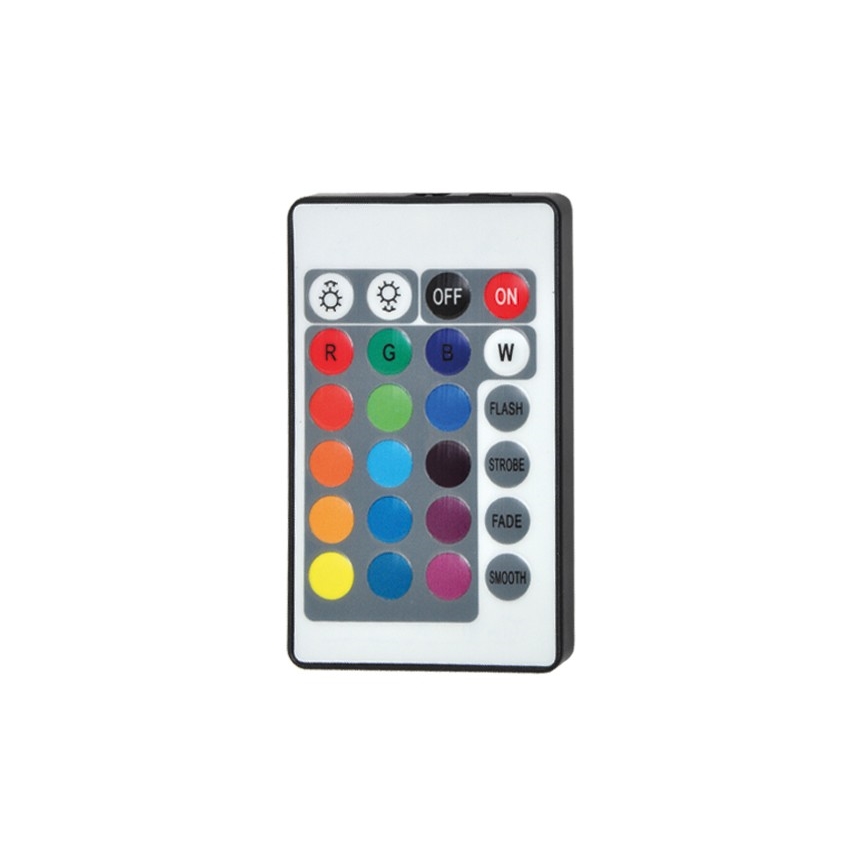 LED RGB strip 5 m LED/72W/230V + remote control