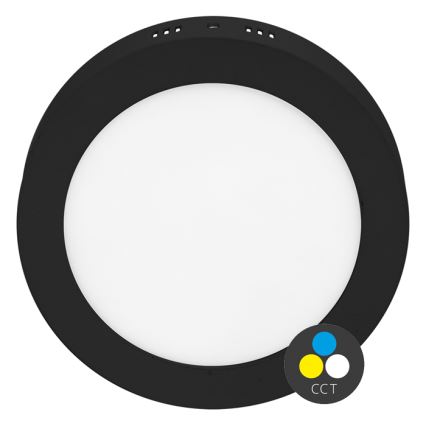 LED Ceiling light LADA LED/25W/230V 3000/4000/6000K d. 30 cm black