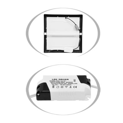 LED Ceiling light RAFA LED/12W/230V 3000/4000/6000K 17x17 cm white