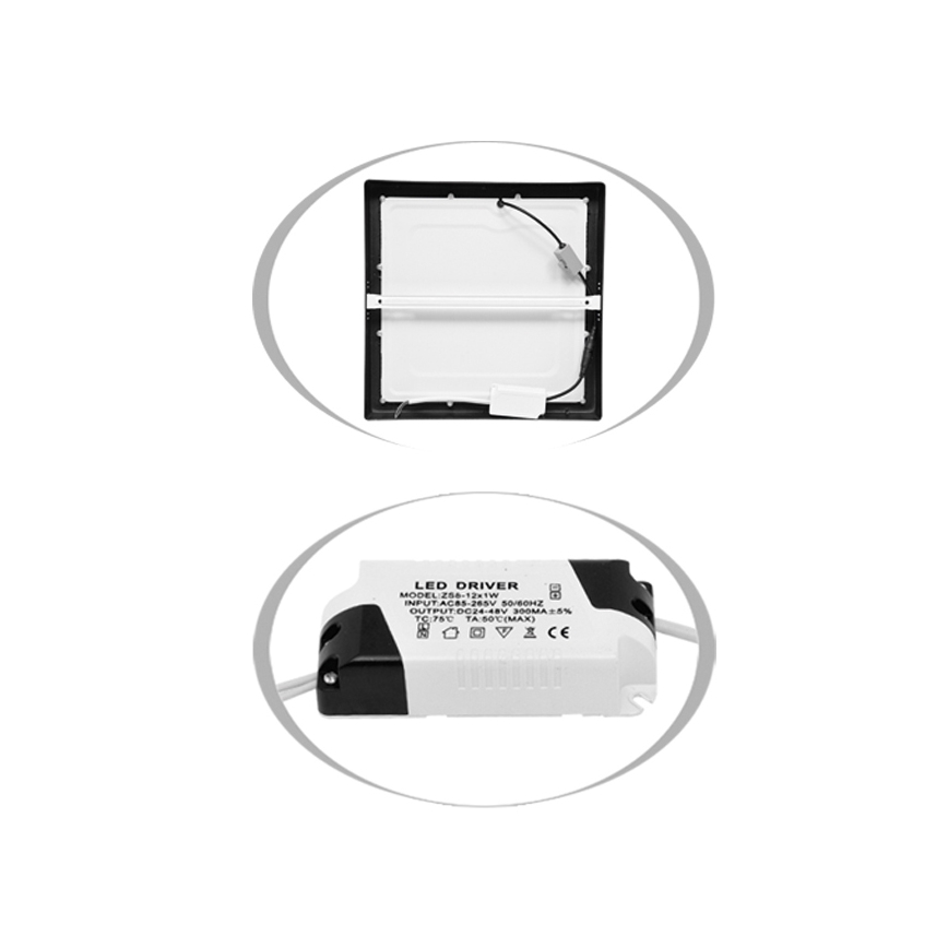 LED Ceiling light RAFA LED/12W/230V 3000/4000/6000K 17x17 cm white
