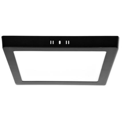 LED Ceiling light RAFA LED/25W/230V 3000/4000/6000K 30x30 cm black