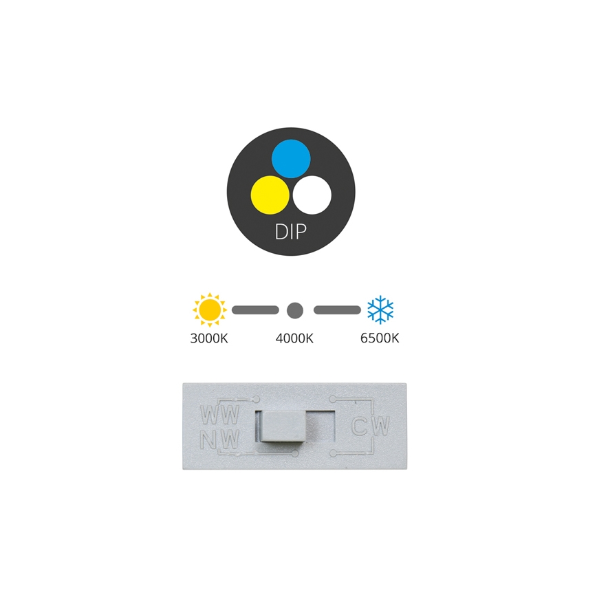 LED Recessed light TINA LED/24W/230V 3000/4000/6500K d. 17,5 cm white