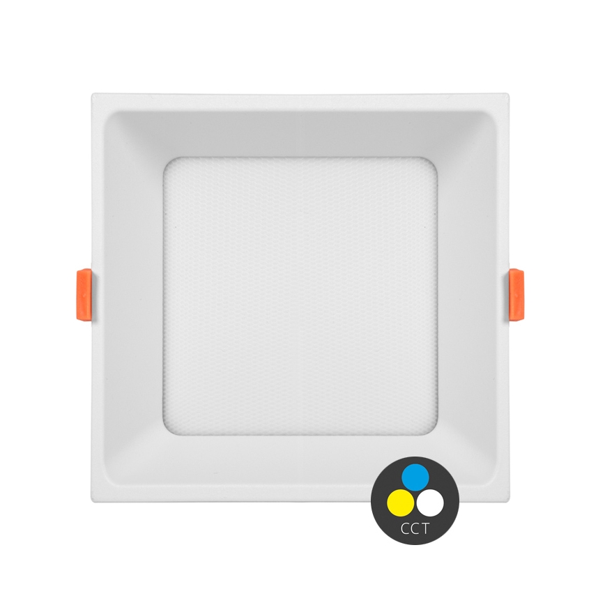 LED Recessed light TONY LED/36W/230V 3000/4000/6500K 22x22 cm white