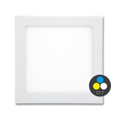 LED Bathroom recessed light RAFA LED/12W/230V 3000/4000/6000K 17x17 cm IP44 white