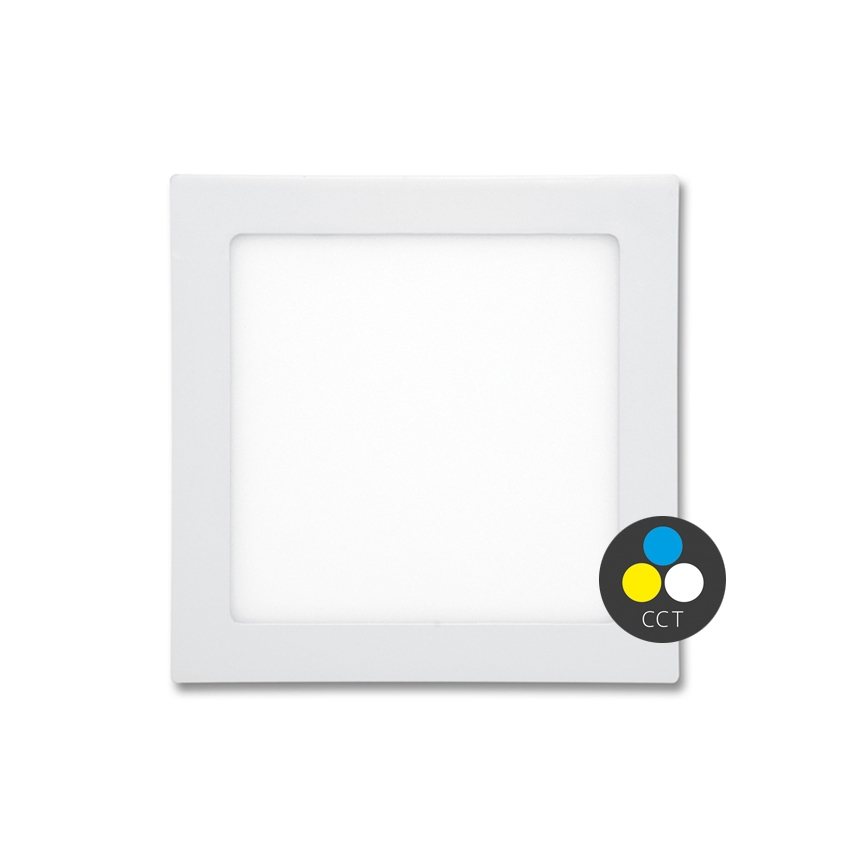 LED Bathroom recessed light RAFA LED/12W/230V 3000/4000/6000K 17x17 cm IP44 white