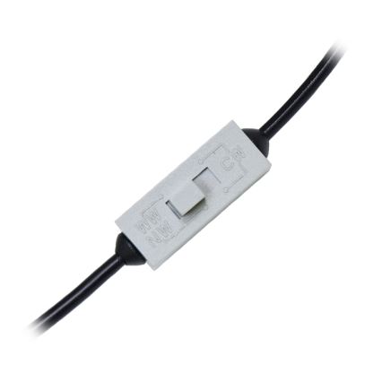 LED Bathroom recessed light RAFA LED/12W/230V 3000/4000/6000K 17x17 cm IP44 black