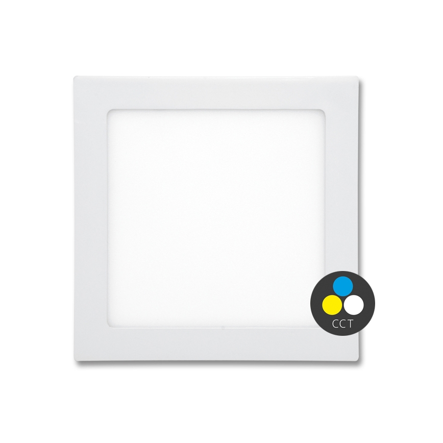 LED Bathroom recessed light RAFA LED/18W/230V 3000/4000/6000K 22x22 cm IP44 white